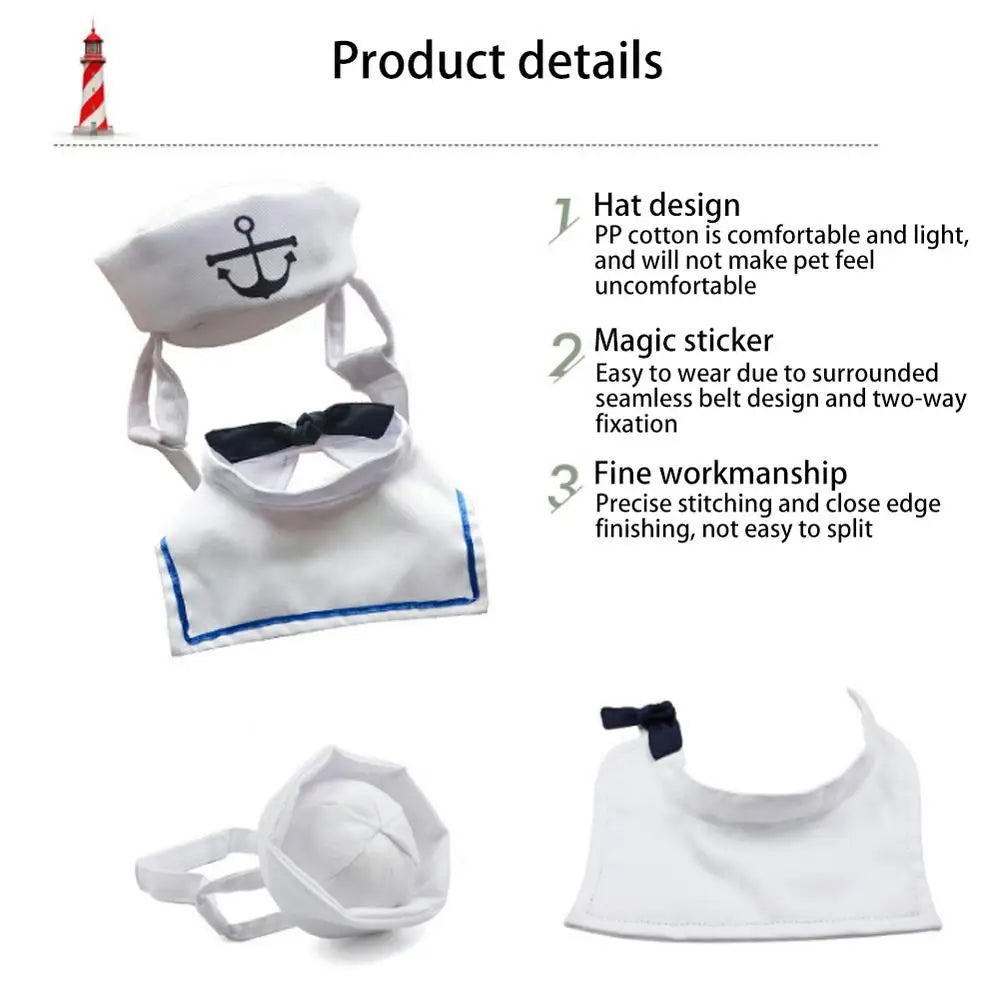 Sailor pet costume