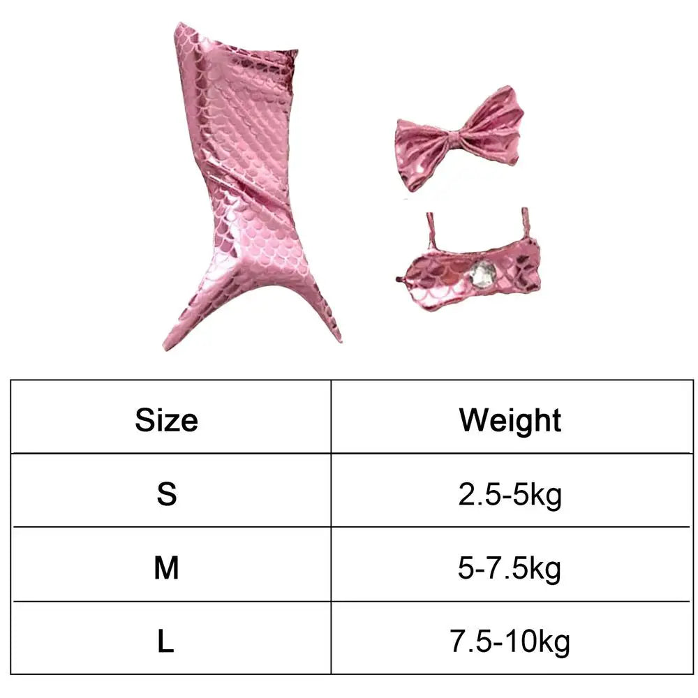 Mermaid Pet Costume