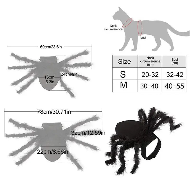 Spider pet Costume
