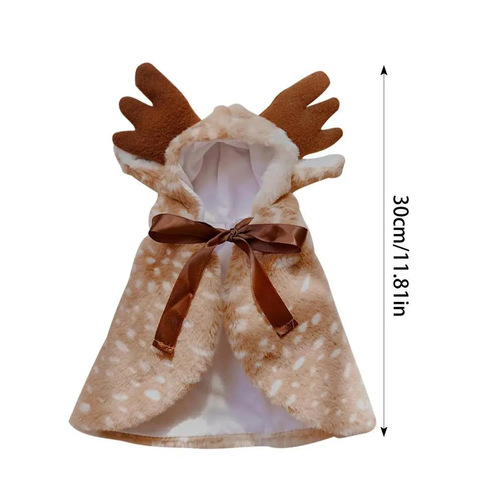 Christmas pets Elk Cloak Costume