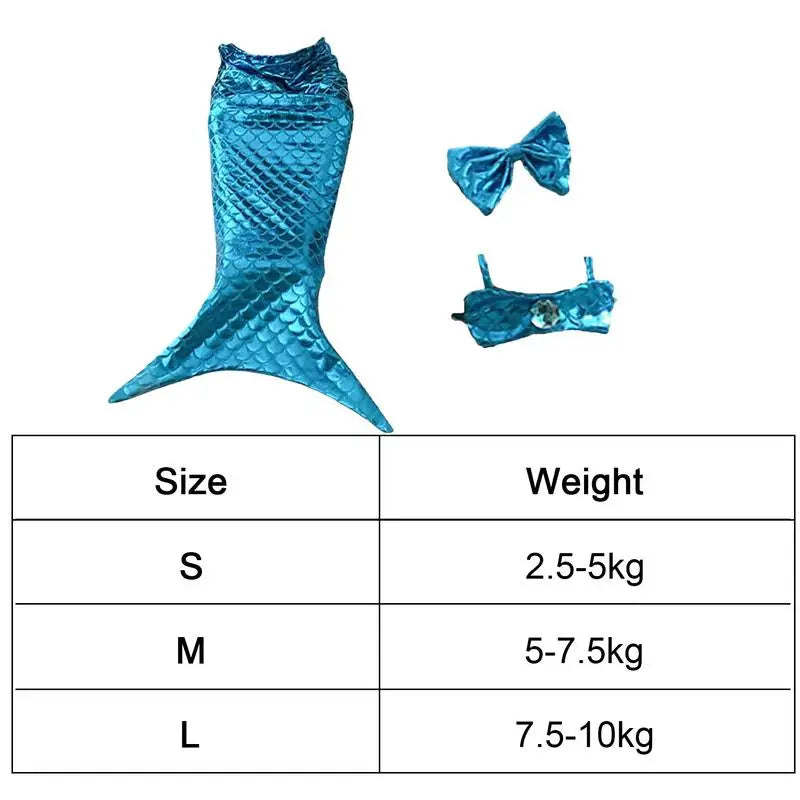 Mermaid Pet Costume