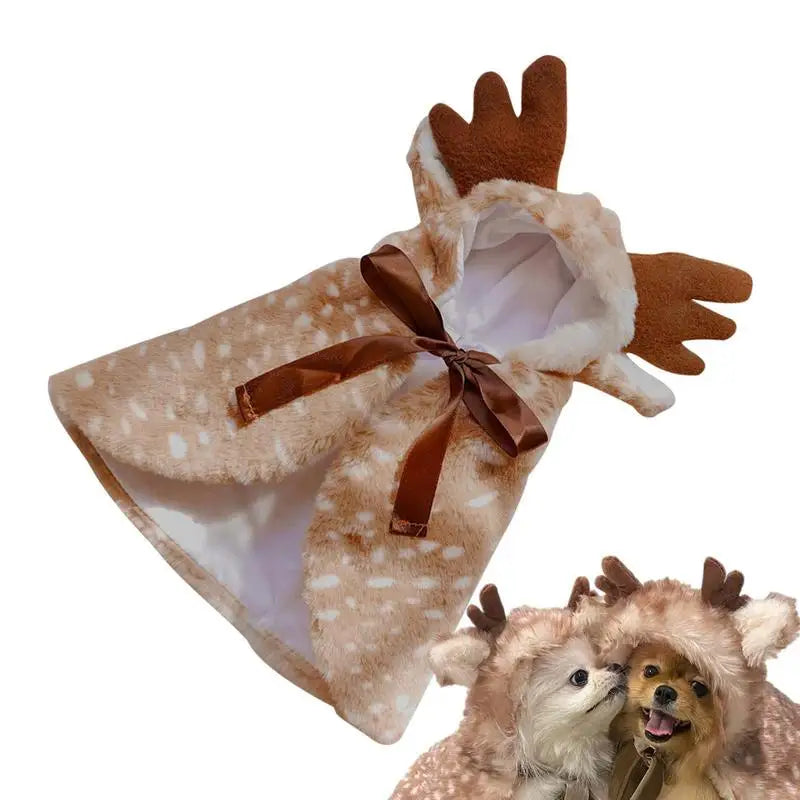 Christmas pets Elk Cloak Costume